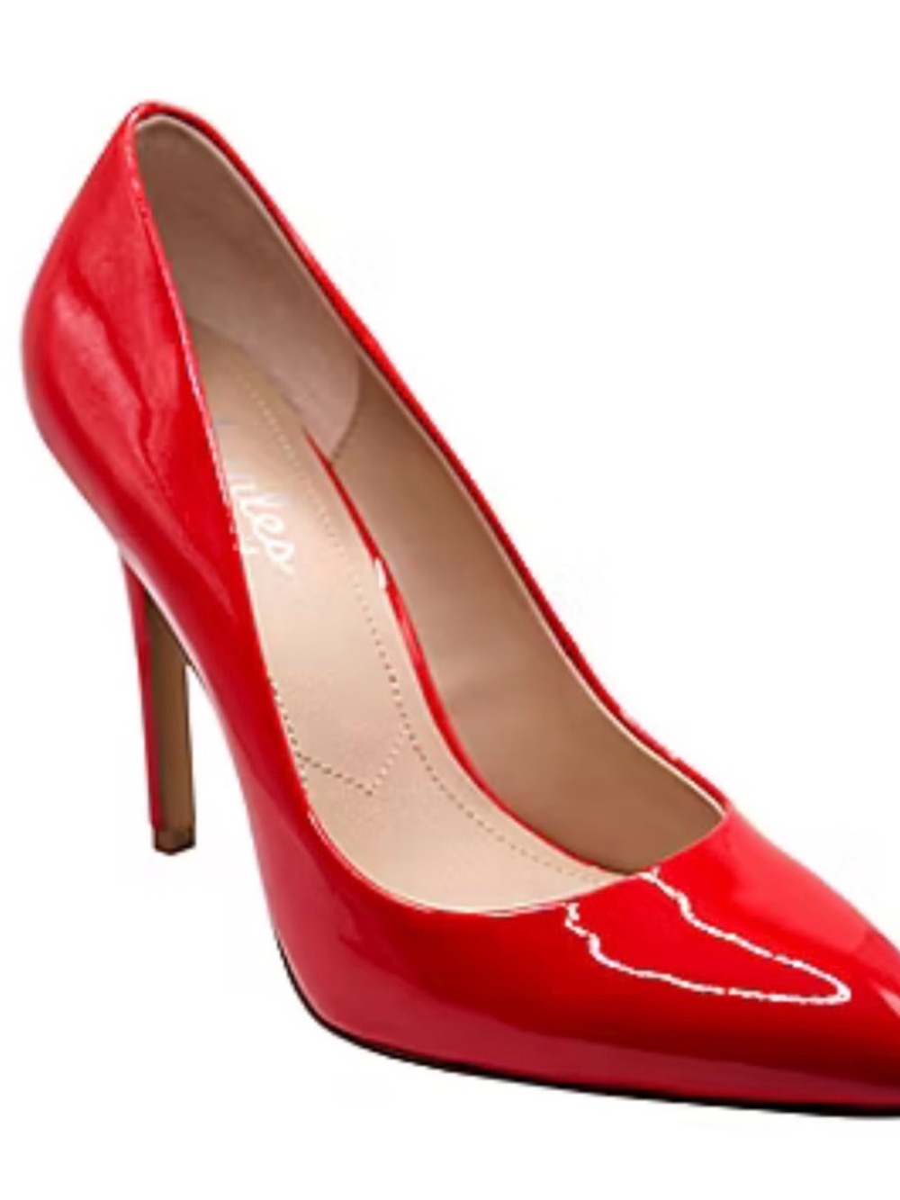 Charles By Charles David Red Patent Pointed-Toe Stiletto Pump